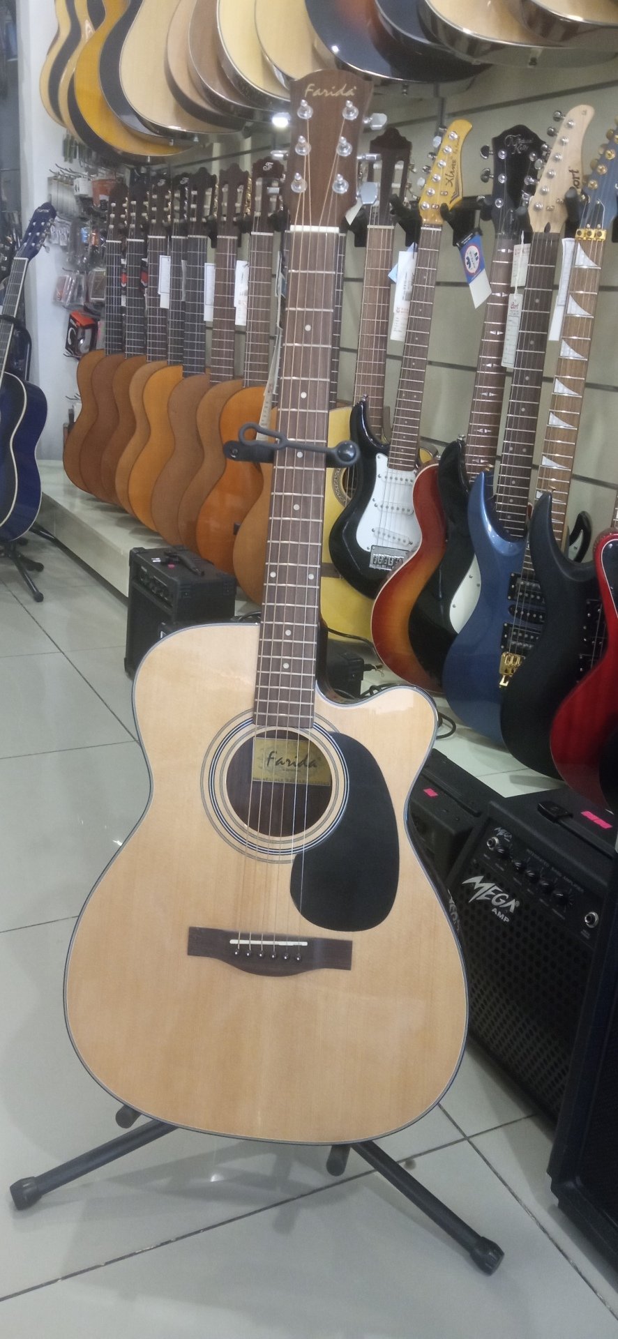 F 36 CE NA Farida Elektro Akustik Gitar