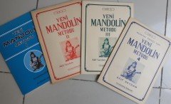 Yeni Mandolin Metodu 1-2-3-4 SET  A.Saydam-Saip Egüz