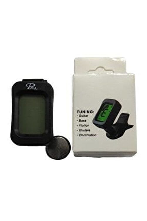 Puka Tuner/Akort Cihazı klipsli (mandallı) akort aleti