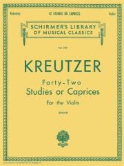 KREUTZER Forty-Two Studies or Caprices For  the Violin