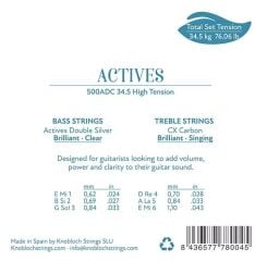 Knobloch CX High Tension 500ADC Klasik Gitar Teli