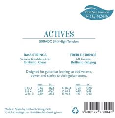 Knobloch CX High Tension 500ADC Klasik Gitar Teli