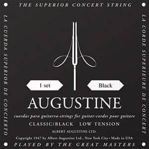 Augustine Classic - Black(Low Tension)Klasik Gitar Teli