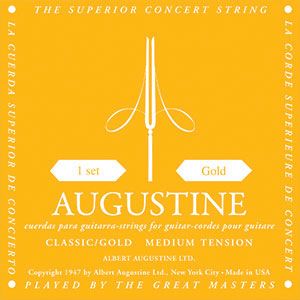 Augustine Classic Gold (Medium Tension)Klasik Gitar Teli