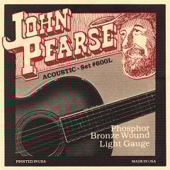 John Pearse 600 L (Phosphor Bronze Light) (12-53)