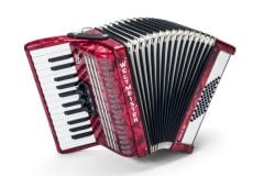 Akordeon Weltmeister Perle (Red) 48 bas