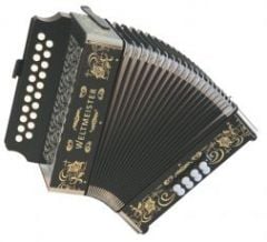 Akordeon Weltmeister Diatonic Wiener 86W (Bl-Gold) Çerkez Mızıkası