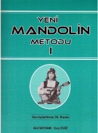 Yeni Mandolin Metodu 1  A.Saydam-Saip Egüz