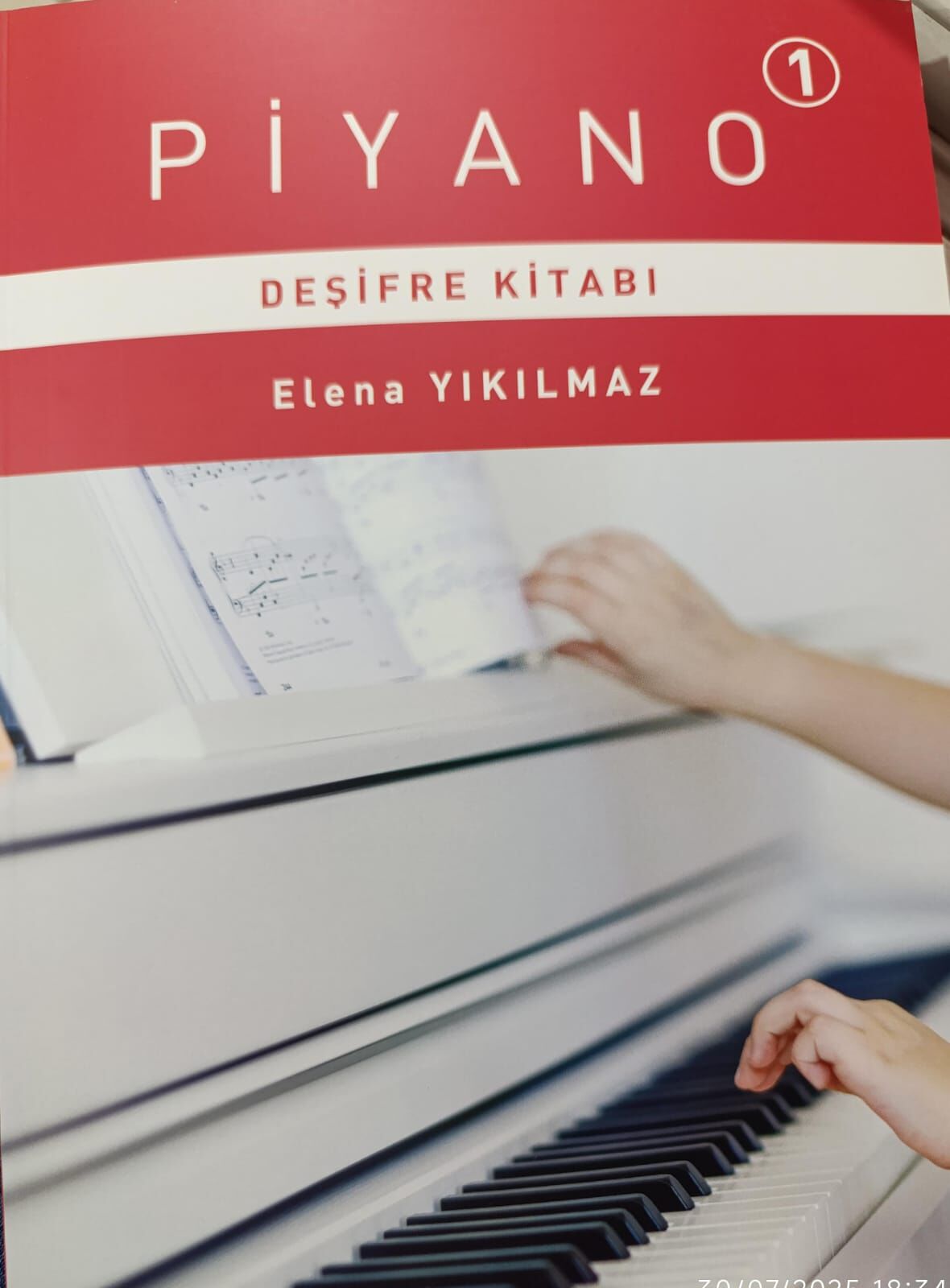PİYANO DEŞİFRE KİTABI 1 ELENA YIKILMAZ
