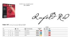 THOMASTİK - INFELD RED VIOLIN Keman Takım tel