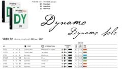 THOMASTİK - DYNAMO SOLO  DY100S KEMAN TAKIM TELİ