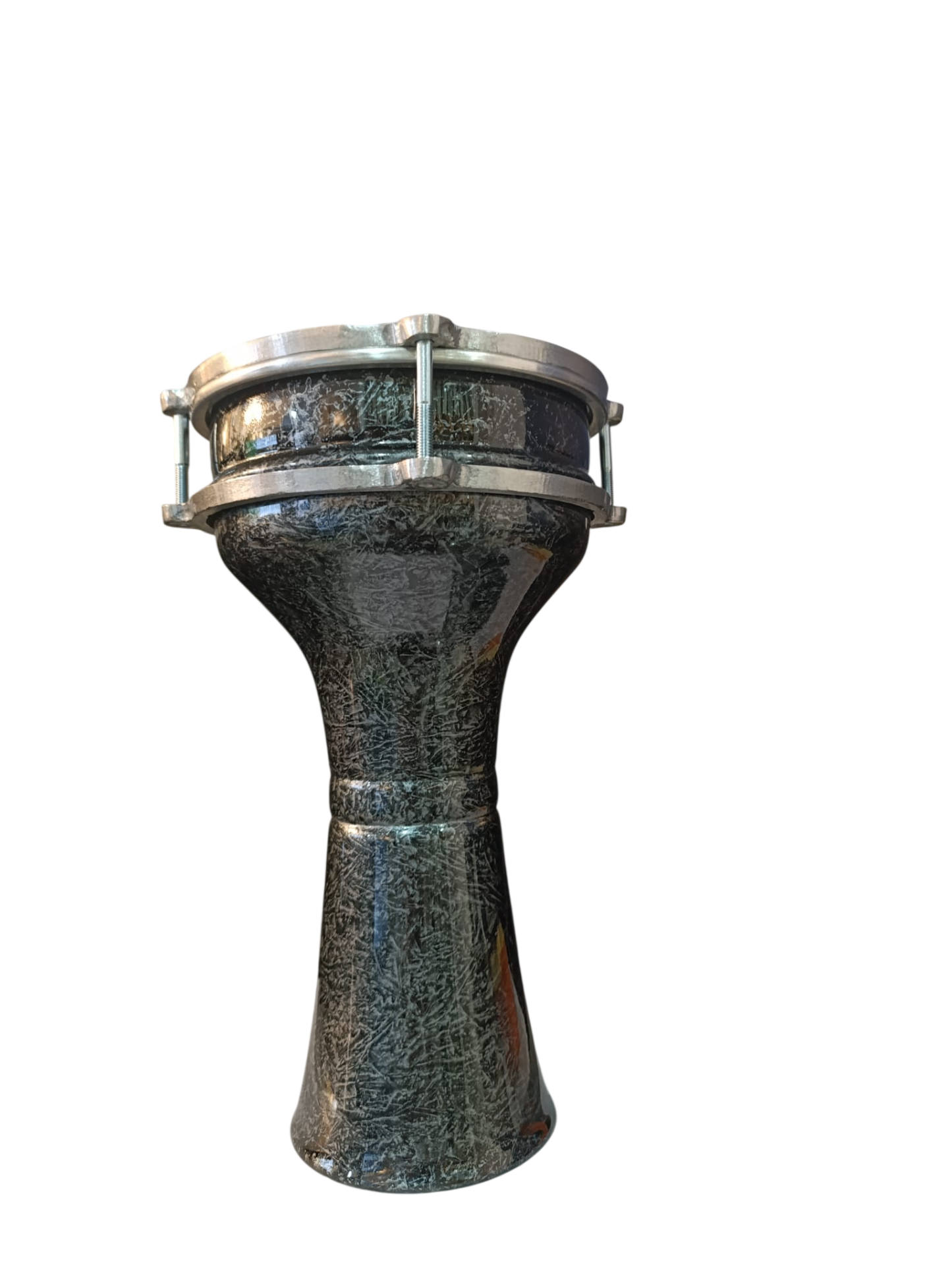 Vatan - Alüminyum Darbuka kırçıllı desen 122 -no2- 16cm/31cm
