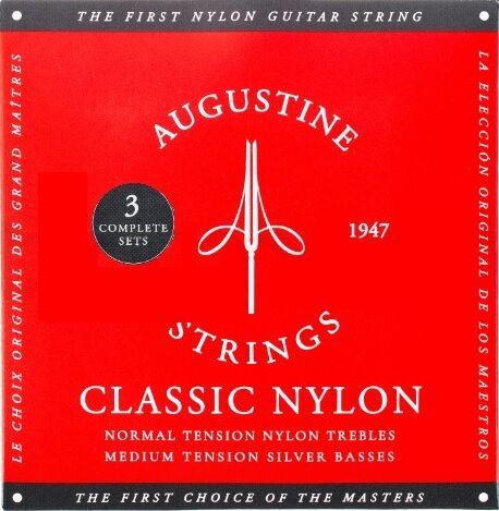 *3LÜ PAKET*Augustine Classic Red