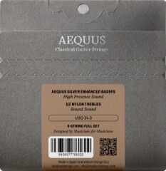Knobloch AEQUUS QZ  Medium High Tension  USQ 34.0  Klasik Gitar Teli