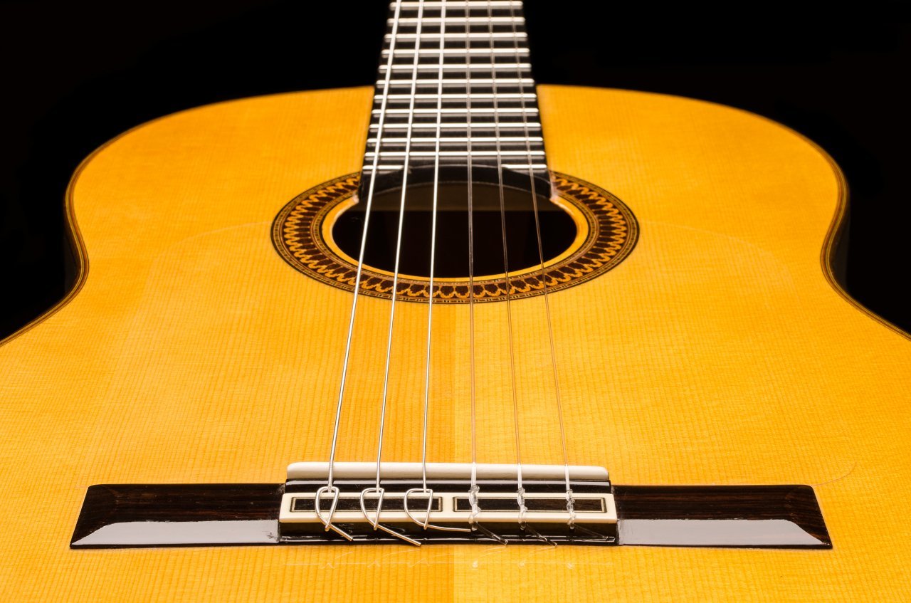 Esteve ADALID Flamenko Gitar (Negra)