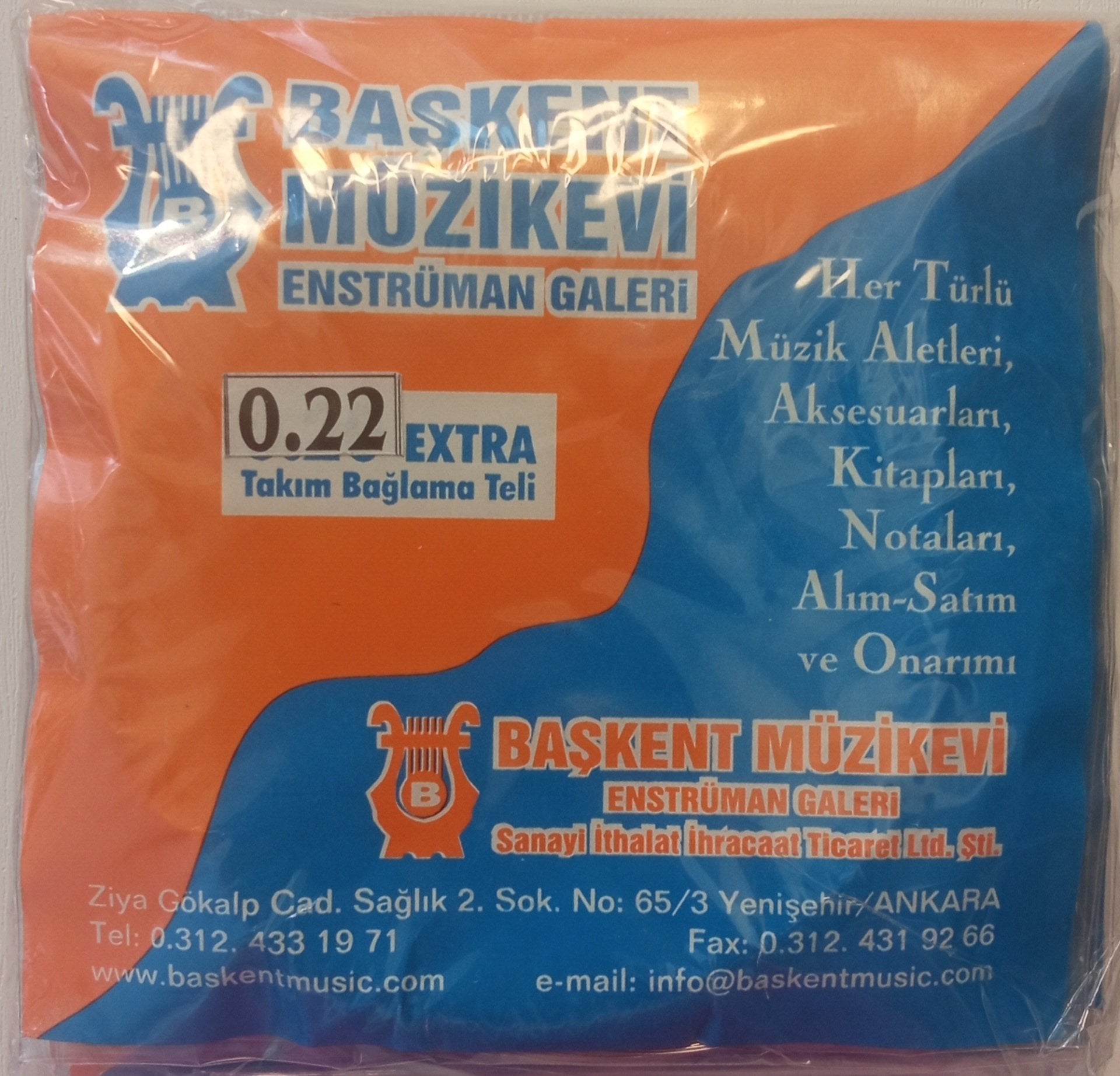 022 Bağlama Teli(Divan Saz Teli) Takım tel