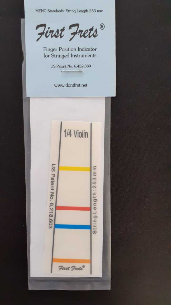 Keman Klavye işaret bantı/First Fret 1/4 Keman için