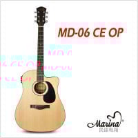 MD-06 CE OP Marina Elektro Akustik Gitar
