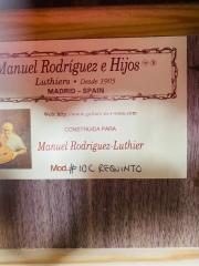 Manuel Rodriguez Mod 10C 3/4 Gitar
